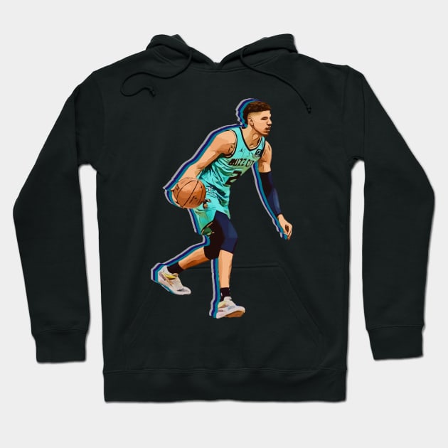 LaMelo Ball Flashy Move Hoodie by Playful Creatives